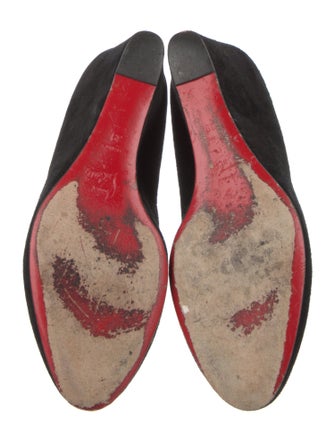 Christian Louboutin Suede Pumps