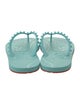Christian Louboutin Rubber Studded Accents Flip Flops