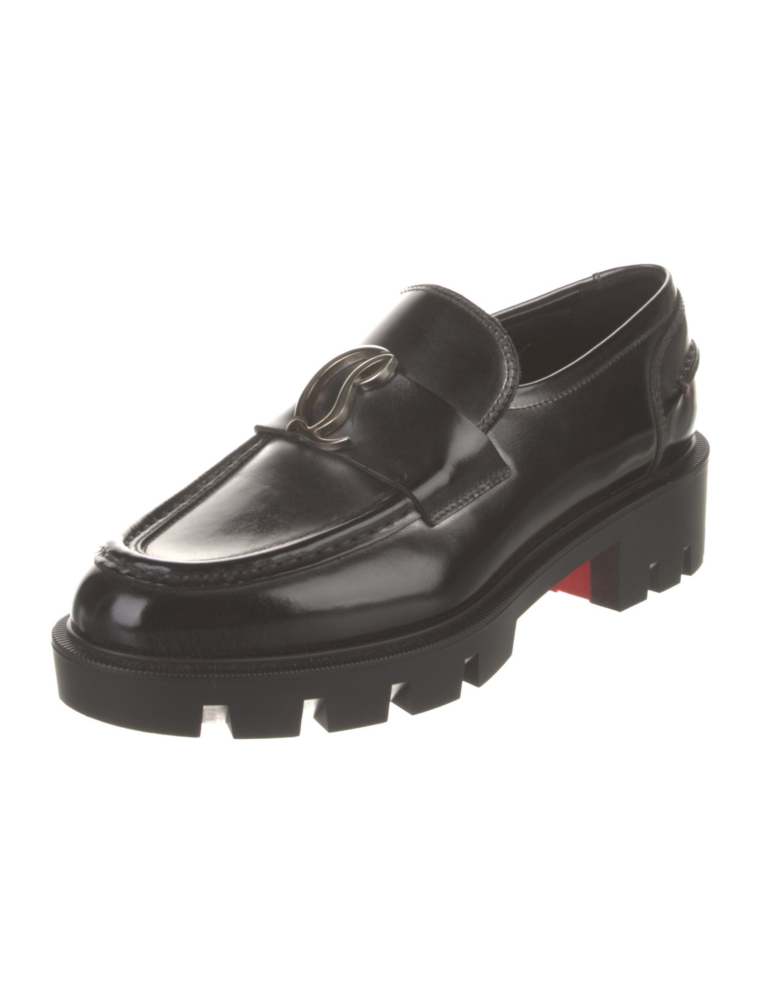 Christian Louboutin Leather Loafers
