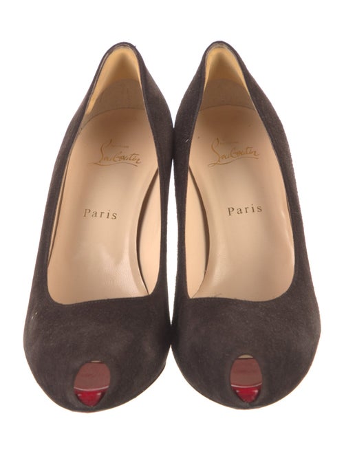 Christian Louboutin Suede Pumps