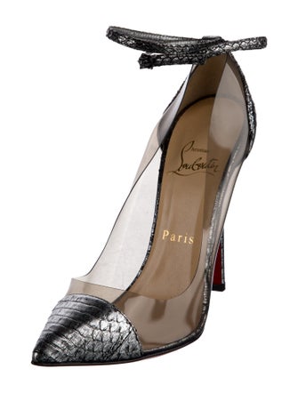 Christian Louboutin Python Pumps