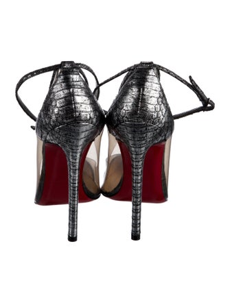 Christian Louboutin Python Pumps