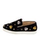 Christian Louboutin Velvet Printed Loafers