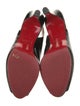 Christian Louboutin Patent Leather Slingback Pumps