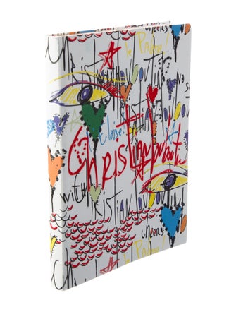 Christian Louboutin Flocked Graphic Notebook