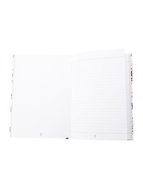 Christian Louboutin Flocked Graphic Notebook