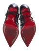 Christian Louboutin Patent Leather Lasercut Accents Pumps