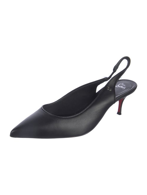 Christian Louboutin Leather Slingback Pumps