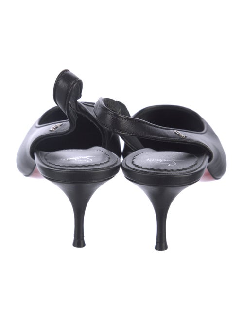 Christian Louboutin Leather Slingback Pumps