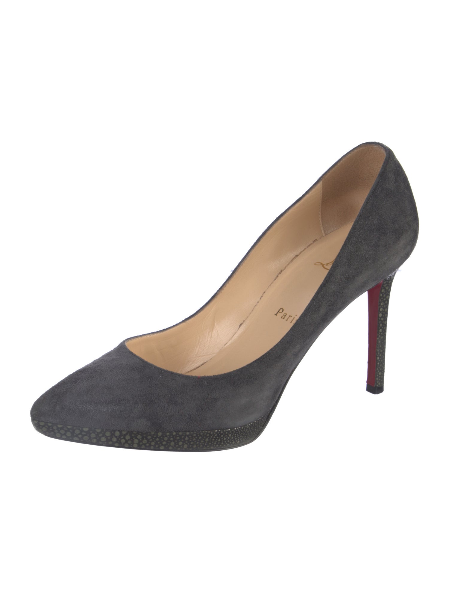 Christian Louboutin Suede Pumps