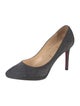 Christian Louboutin Suede Pumps