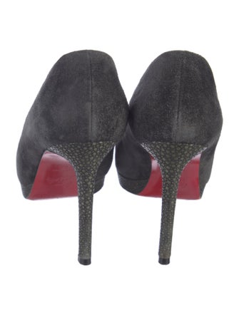 Christian Louboutin Suede Pumps