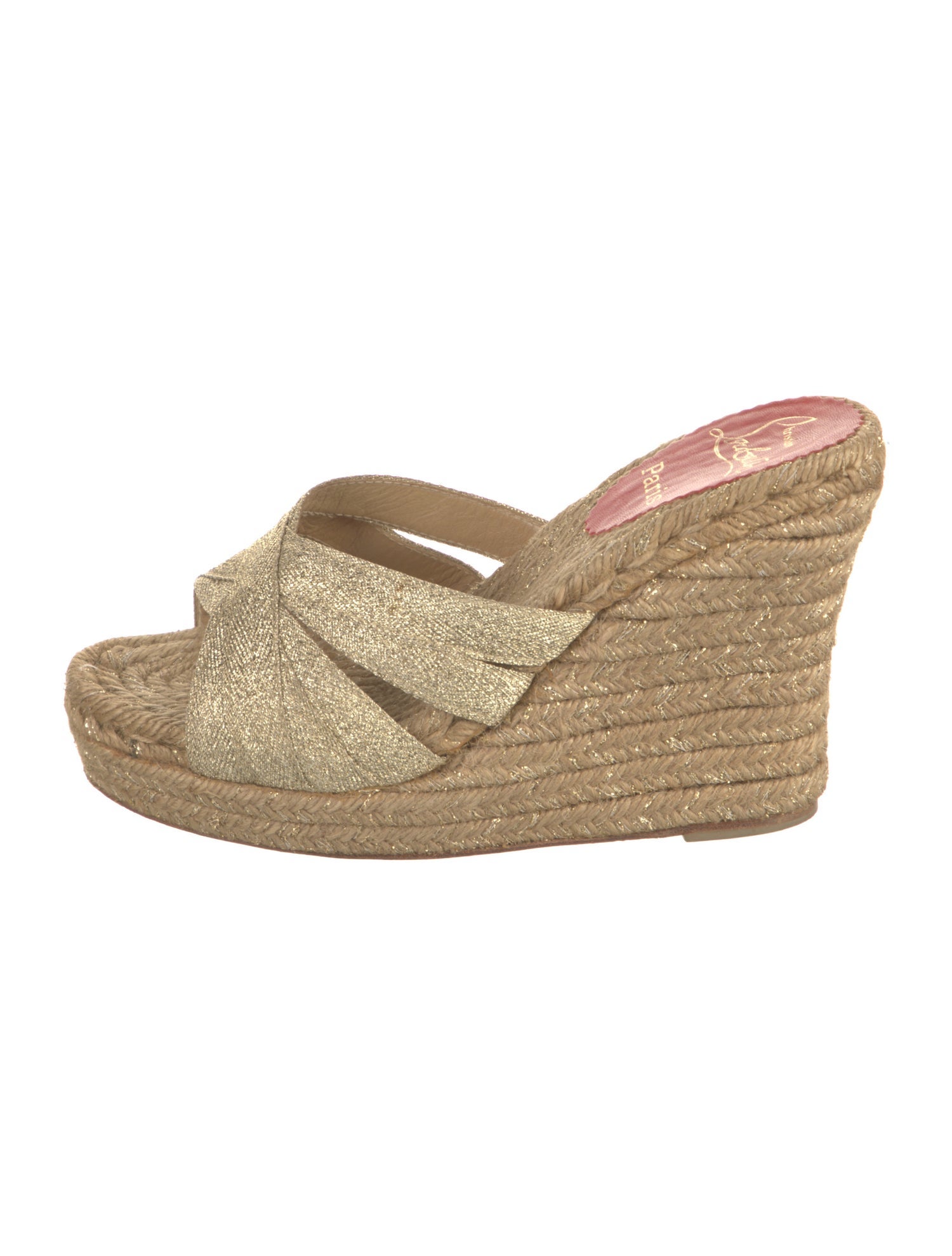 Christian Louboutin Jute Espadrilles