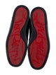 Christian Louboutin Suede Colorblock Pattern Sneakers