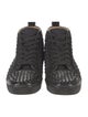 Christian Louboutin Spike Accents Leather Sneakers