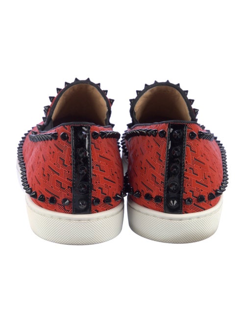Christian Louboutin Spike Accents Rubber Sneakers