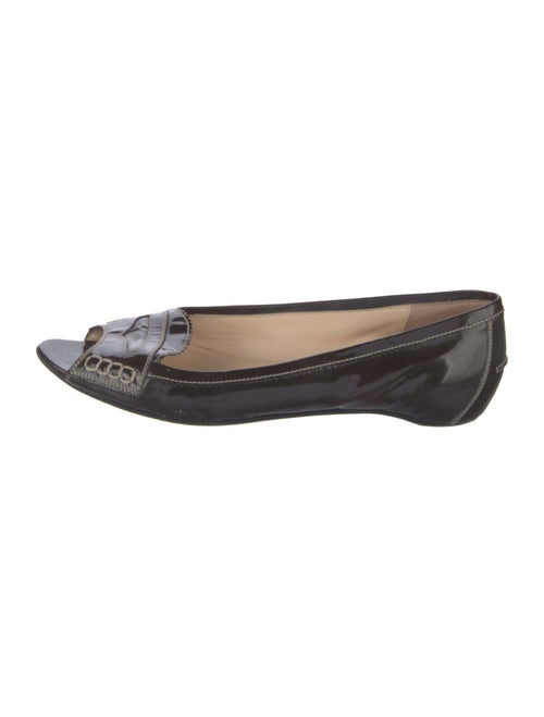 Christian Louboutin Patent Leather Ballet Flats
