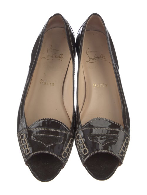 Christian Louboutin Patent Leather Ballet Flats