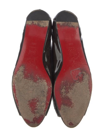 Christian Louboutin Patent Leather Ballet Flats