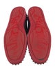 Christian Louboutin Spike Accents Suede Sneakers