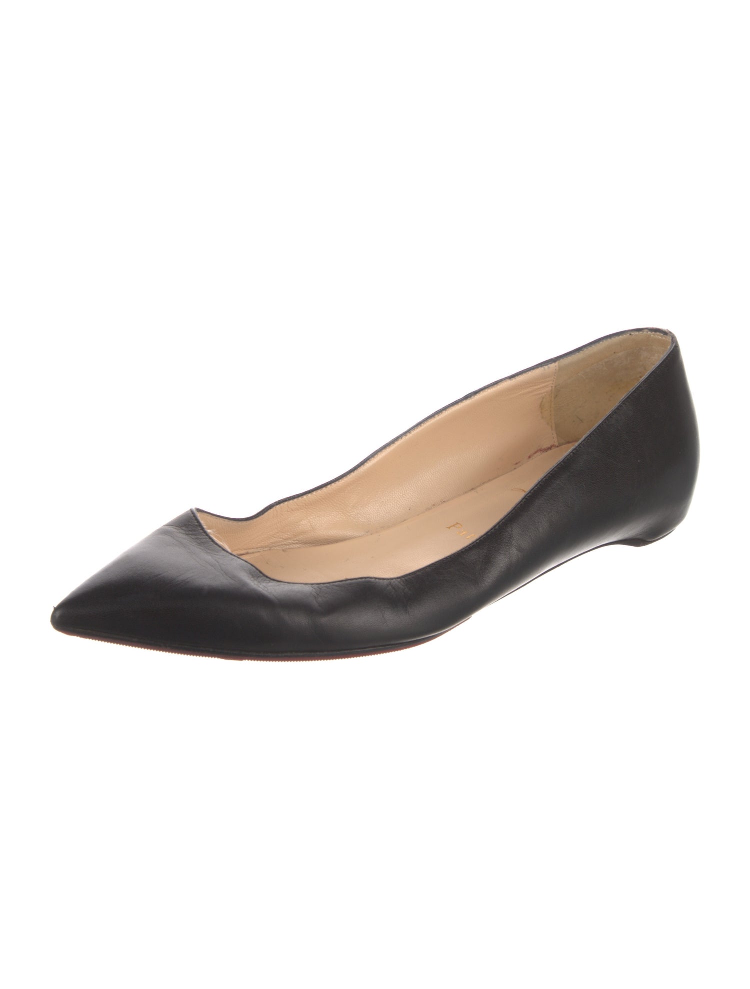 Christian Louboutin Leather Ballet Flats