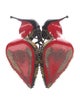 Christian Louboutin Spike Accents Leather D'Orsay Pumps