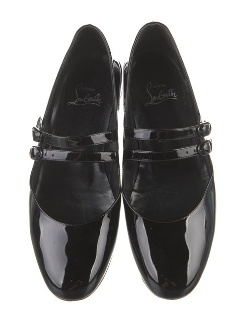 Christian Louboutin Patent Leather Mary Jane Flats