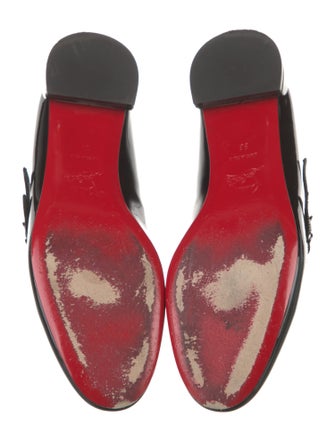 Christian Louboutin Patent Leather Mary Jane Flats