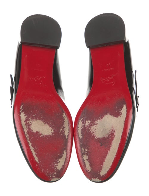 Christian Louboutin Patent Leather Mary Jane Flats