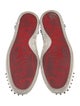 Christian Louboutin Spike Accents Suede Sneakers