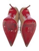 Christian Louboutin Spike Accents Patent Leather Pumps