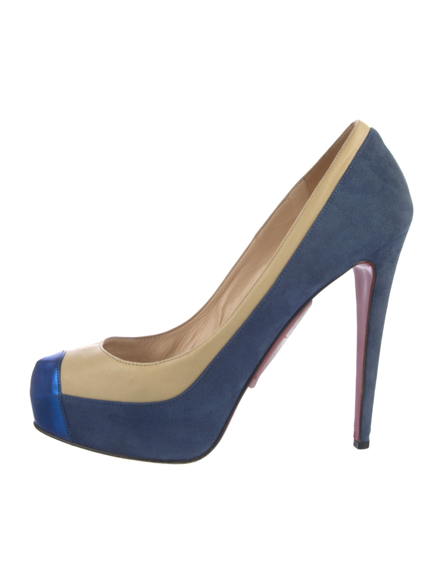 Christian Louboutin Suede Pumps