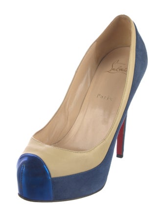 Christian Louboutin Suede Pumps
