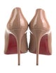 Christian Louboutin Patent Leather Scalloped Accent Pumps