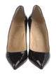 Christian Louboutin Patent Leather Scalloped Accent Pumps