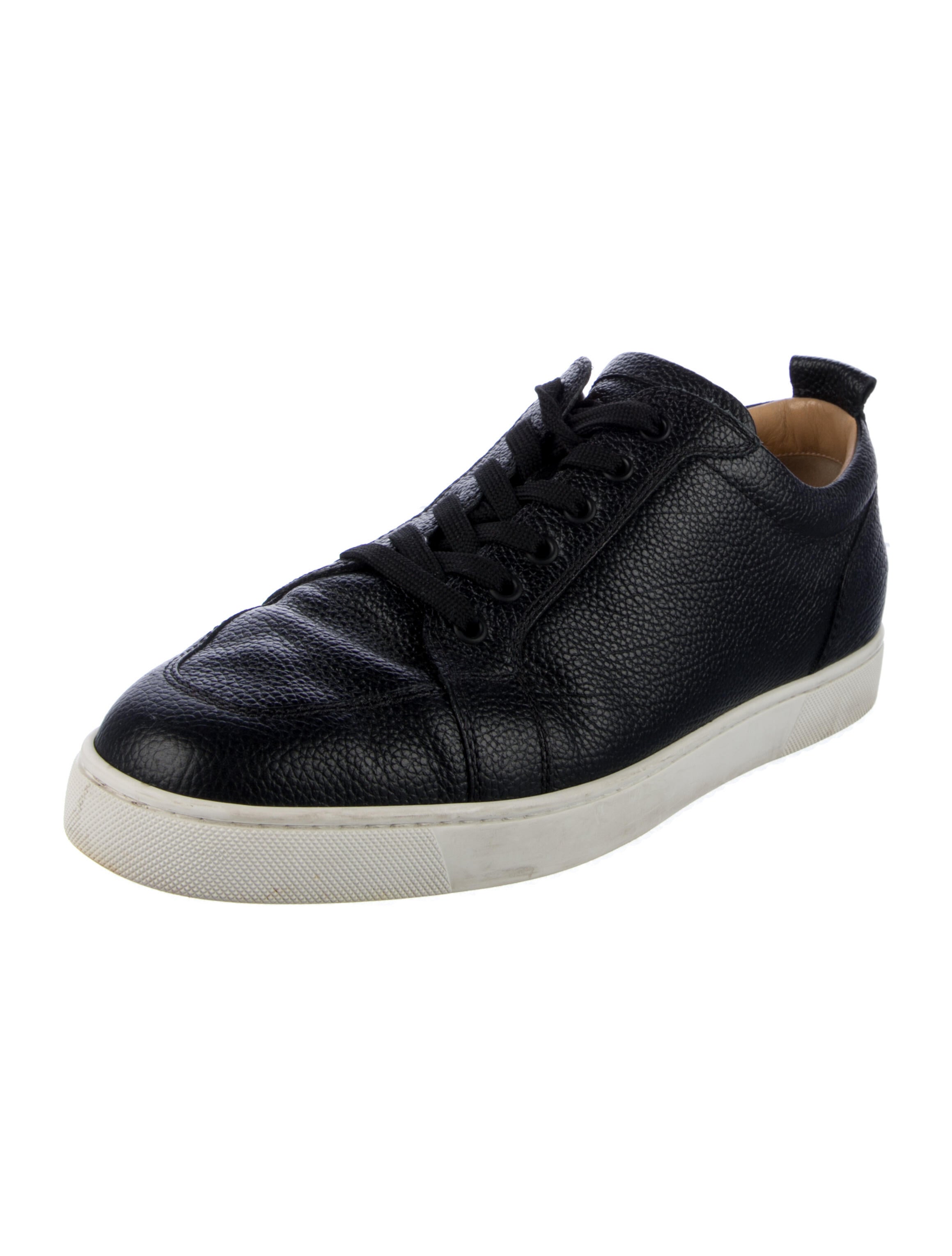 Christian Louboutin Rantulow Leather Low Top Sneakers