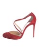 Christian Louboutin Suede D'Orsay Pumps