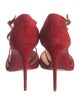 Christian Louboutin Suede D'Orsay Pumps