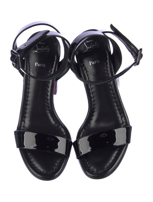 Christian Louboutin Patent Leather Sandals