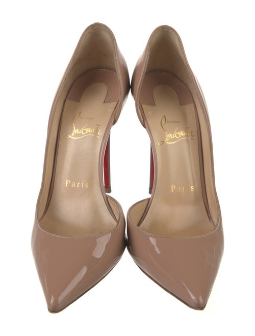 Christian Louboutin Patent Leather D'Orsay Pumps