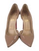 Christian Louboutin Patent Leather D'Orsay Pumps