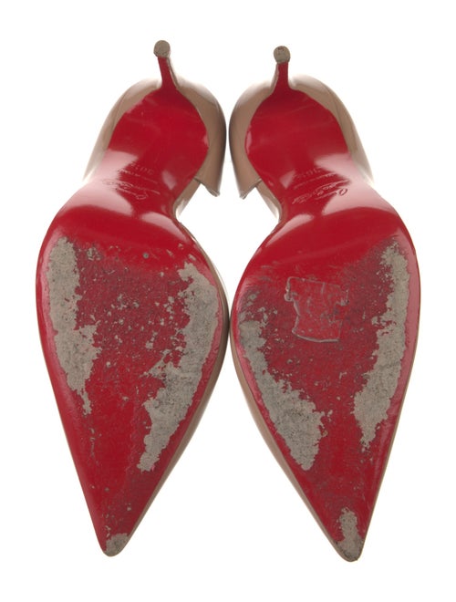 Christian Louboutin Patent Leather D'Orsay Pumps