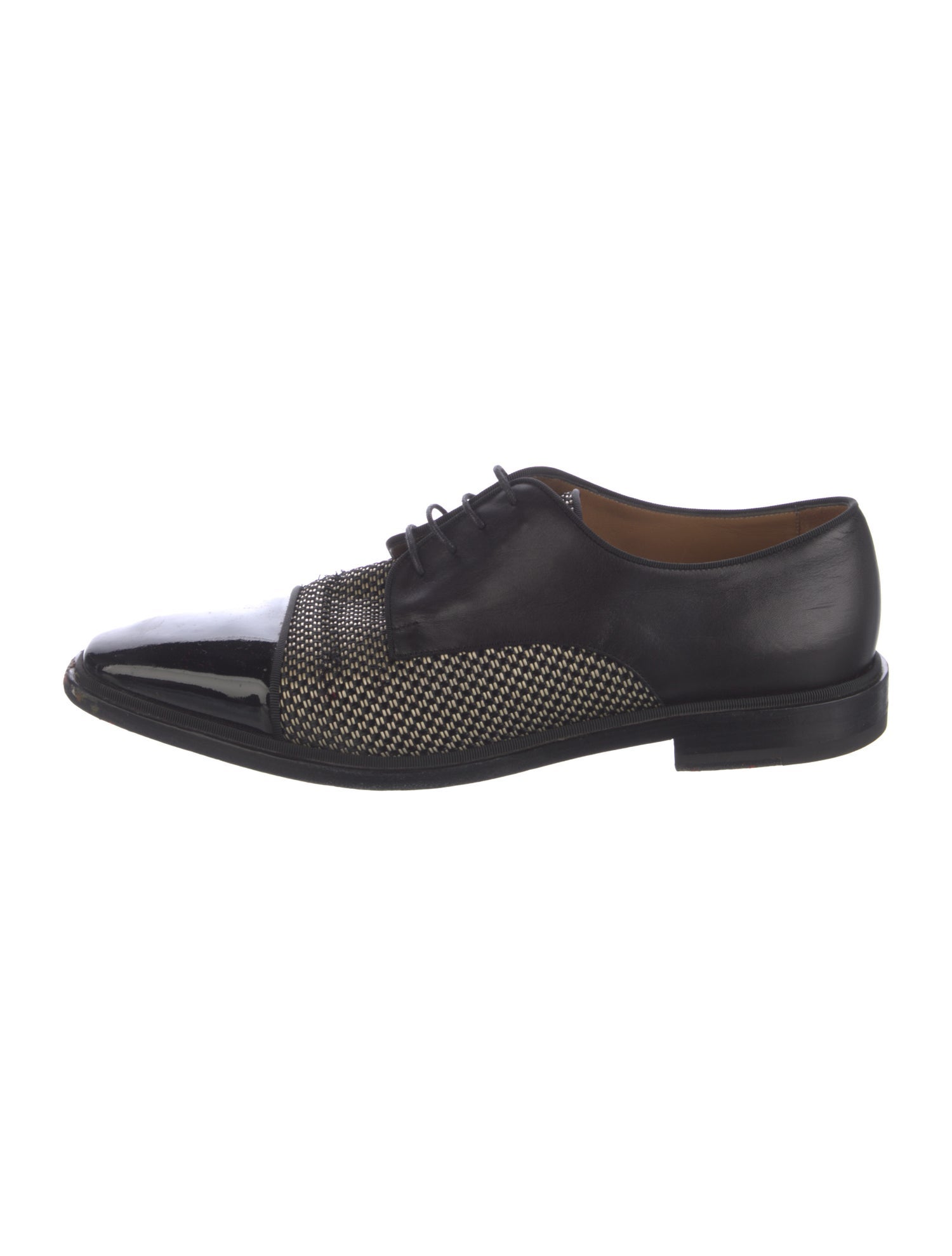Christian Louboutin Leather Derby Shoes