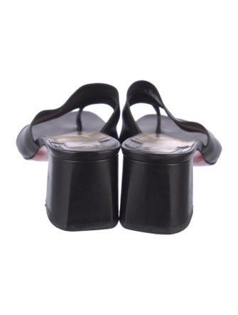Christian Louboutin Viberta 55 Leather Slides