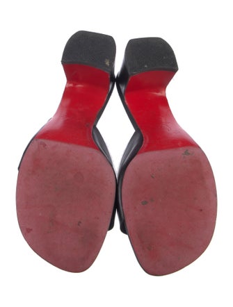 Christian Louboutin Viberta 55 Leather Slides