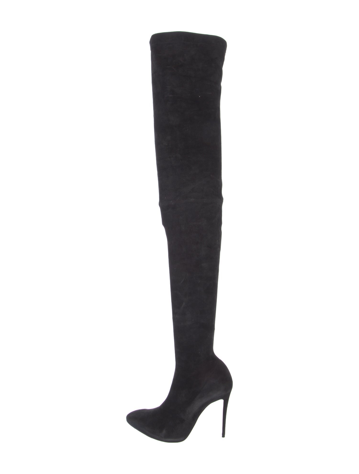 Christian Louboutin Suede Sock Boots