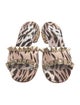 Christian Louboutin Animal Print Slides