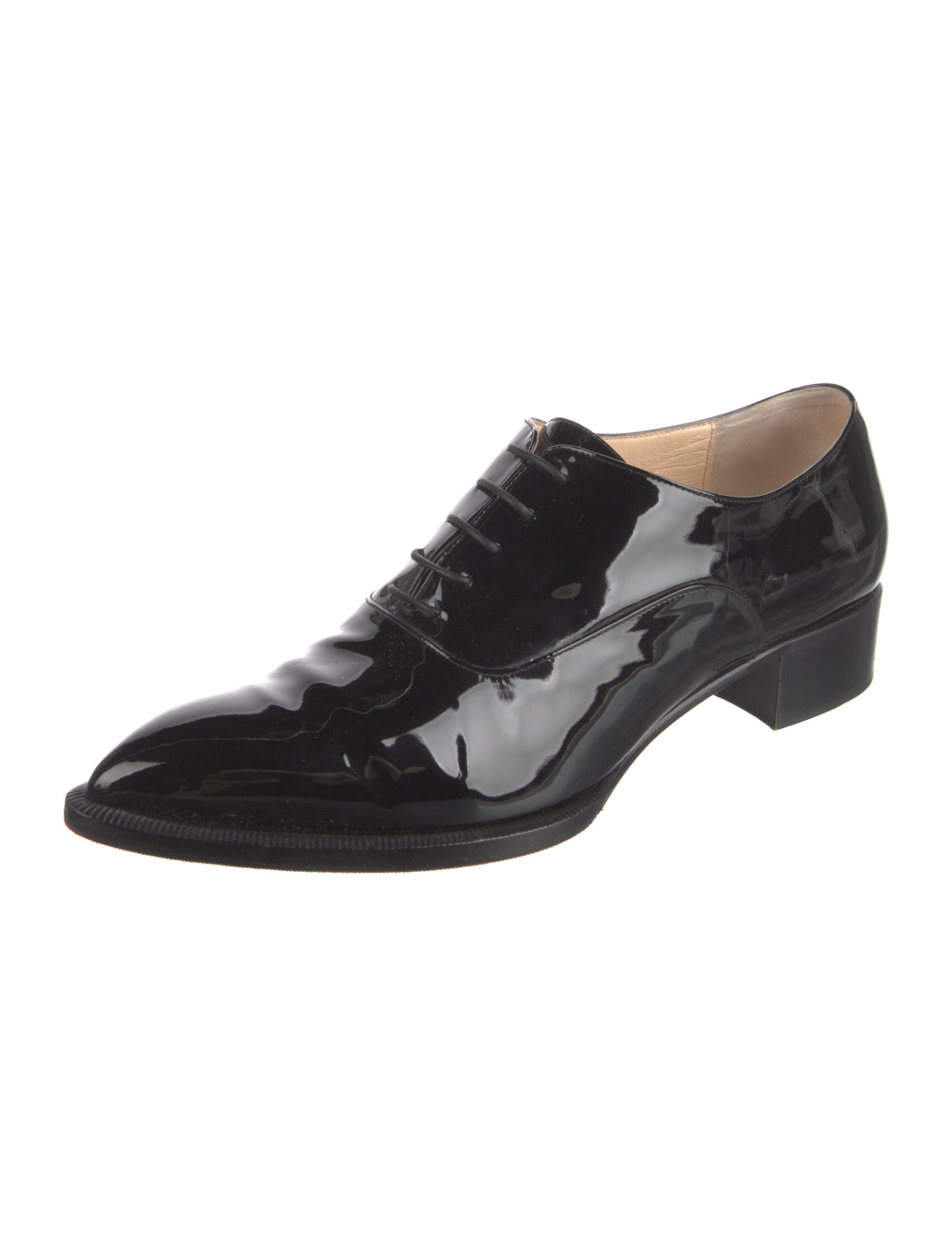 Christian Louboutin Patent Leather Oxfords