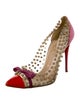 Christian Louboutin PVC Bow Accents Pumps