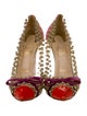 Christian Louboutin PVC Bow Accents Pumps